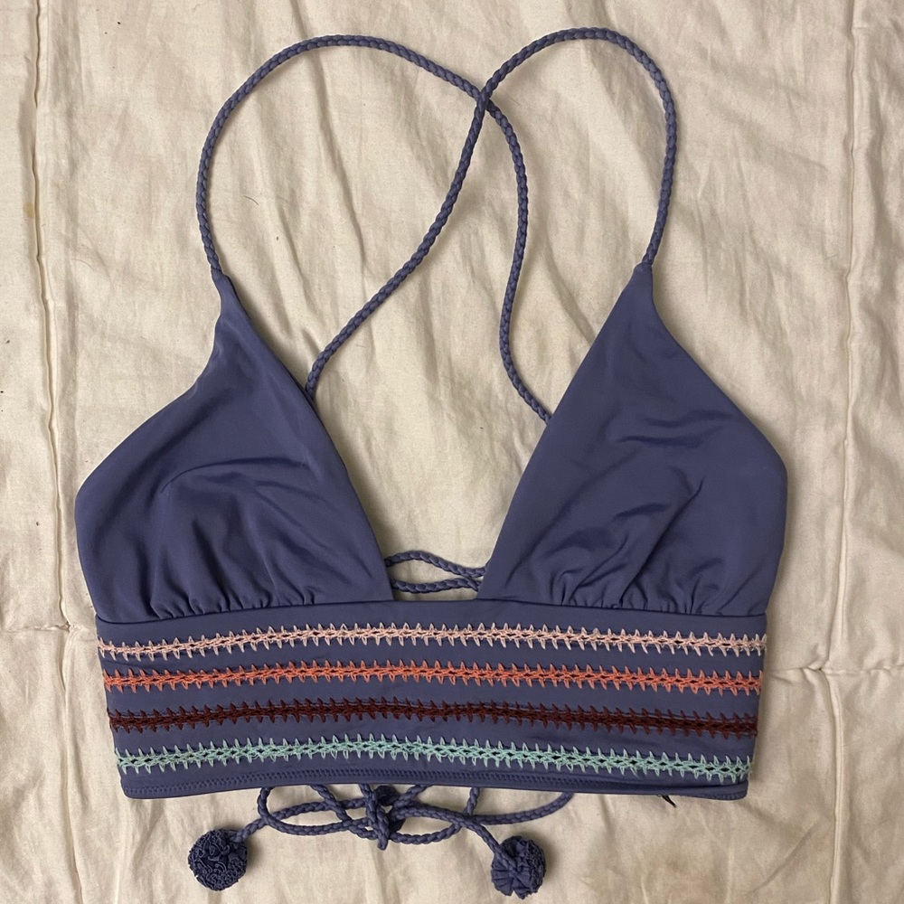 Dolce Vita plunge swim top. Size S